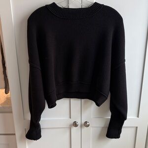 Vici Black Crew Neck Sweater